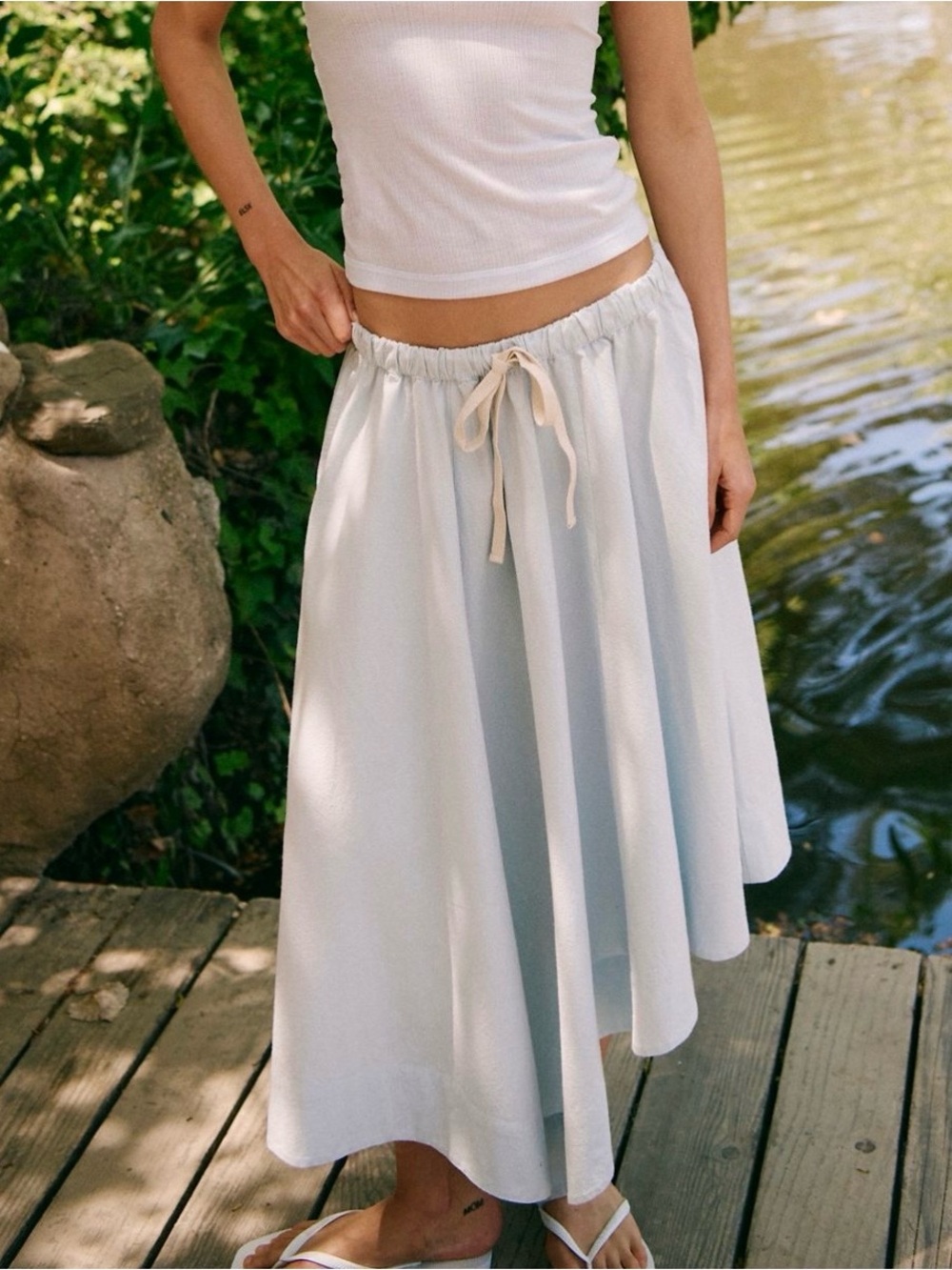 Free People Coastal Ease Skirt